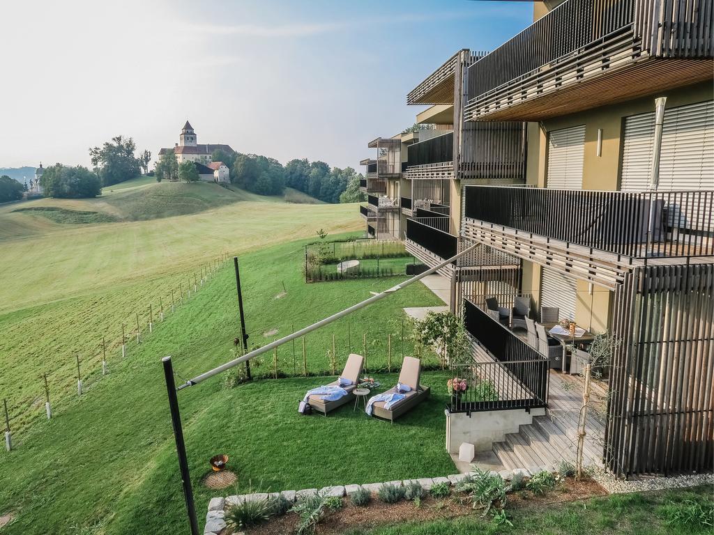 Ferienwohnung Wohnen im Wein Ehrenhausen Exterior foto